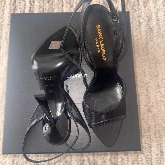 Saint Laurent Black Heels Timeless Elegance - Picture 3 of 5
